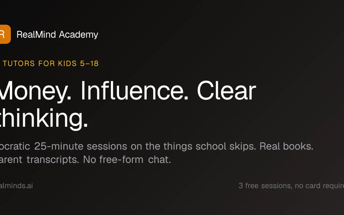 RealMind Academy website