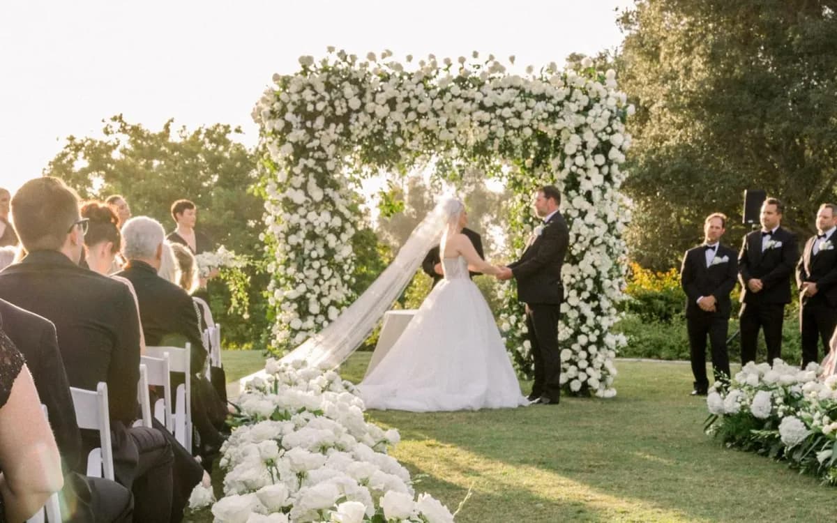 CHIC Flowers website, luxury wedding florist in San Diego and Los Angeles